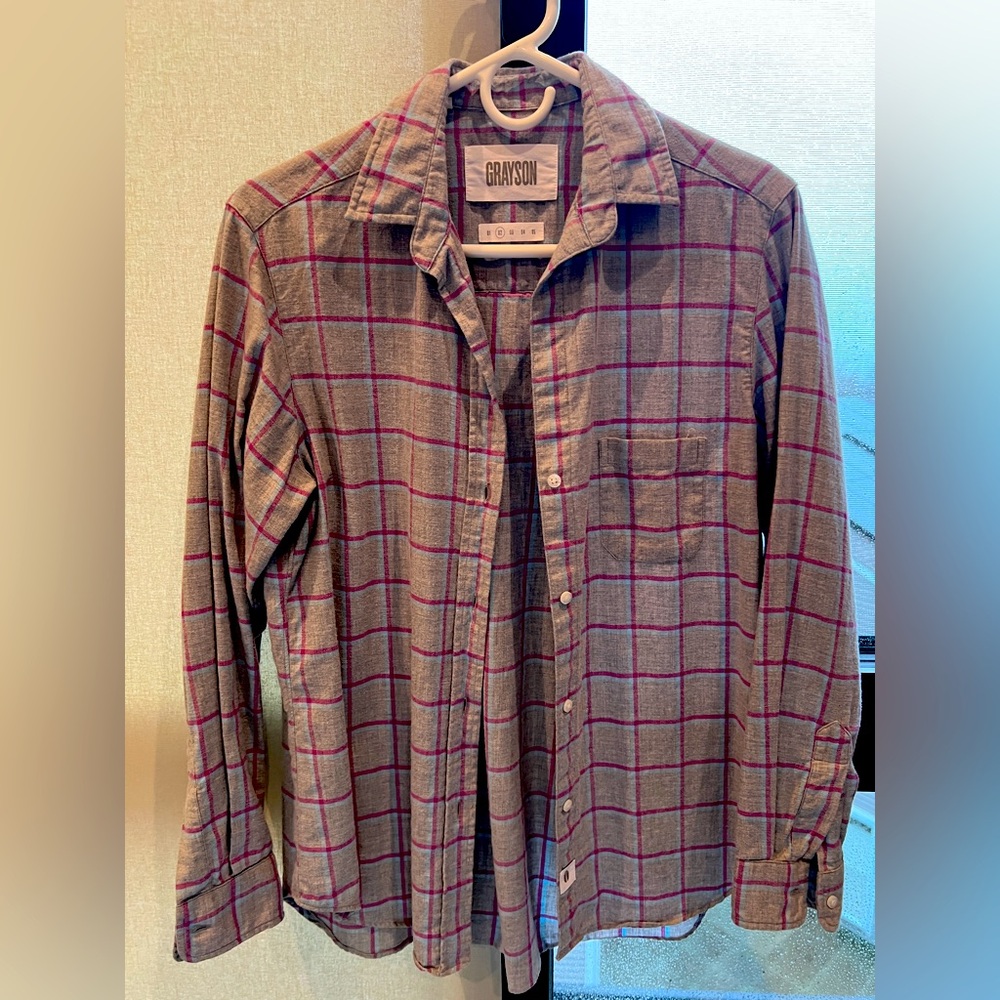 Grayson The Hero Flannel Buttondown Size Small (02)